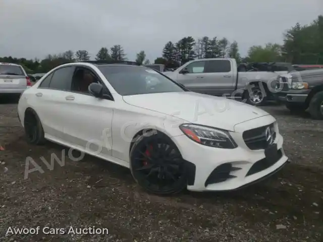 2019 Mercedes-Benz C-Class 55SWF6EB5KU312324 — Copart auction photo 4