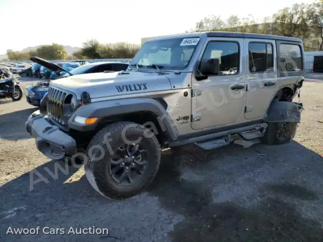 2021 Jeep Wrangler 1C4HJXDM6MW731668 — Copart auction photo 1