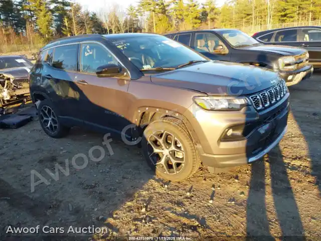 2024 Jeep Compass 3C4NJDCN3RT164831 — Iaai auction photo 1