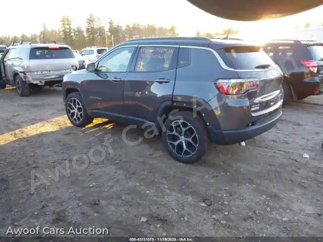 2024 Jeep Compass 3C4NJDCN3RT164831 — Iaai auction photo 3