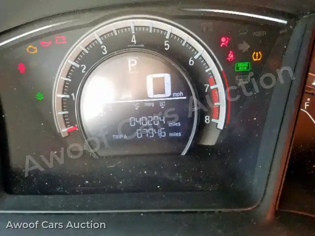2016 Honda Civic LX 19XFC2F56GE030038 — Copart auction photo 8