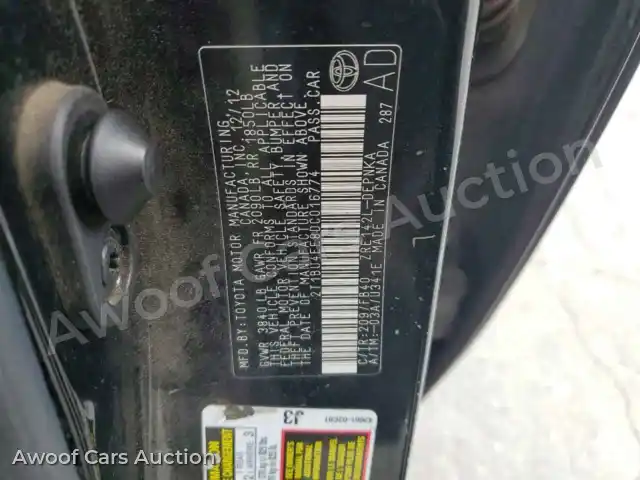 2013 Toyota Corolla 2T1BU4EE8DC016774 — Copart auction photo 12