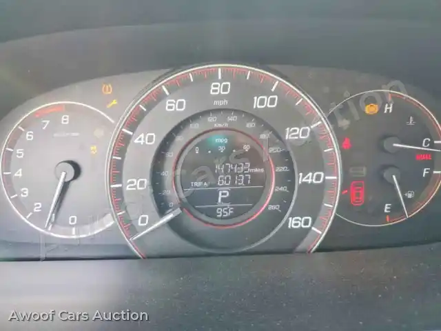 2015 Honda Accord 1HGCR2F57FA198596 — Copart auction photo 9
