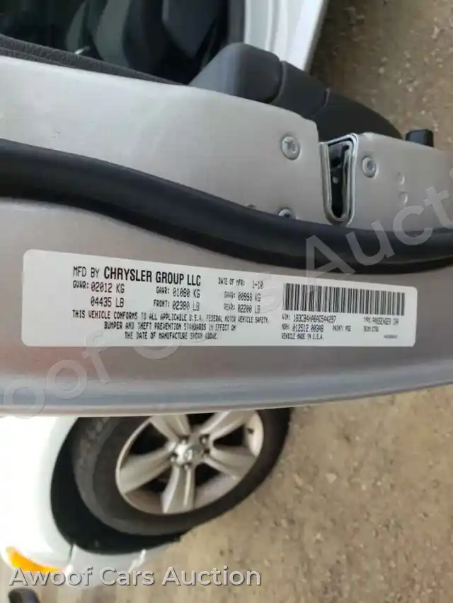 2010 Dodge Caliber 1B3CB4HA6AD544297 — photo 10 de la vente Copart