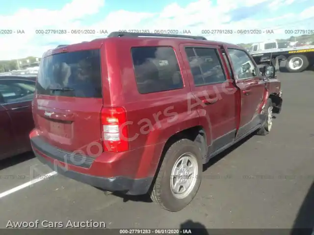 2016 Jeep Patriot 1C4NJPBAXGD811583 — Iaai auction photo 4
