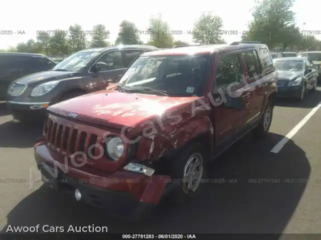 2016 Jeep Patriot 1C4NJPBAXGD811583 — Iaai auction photo 2