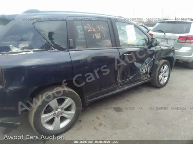 2016 Jeep Compass 1C4NJDEB0GD758962 — Iaai auction photo 6