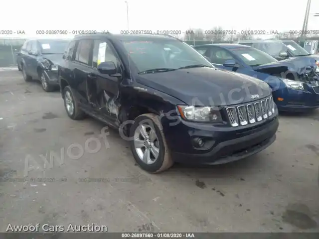 2016 Jeep Compass 1C4NJDEB0GD758962 — Iaai auction photo 1