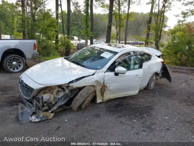 2016 Mazda MAZDA3 3MZBM1V76GM321781 — Iaai auction photo 2
