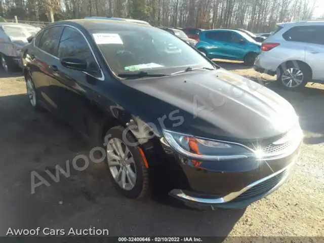 2016 Chrysler 200 1C3CCCABXGN115230 — Iaai auction photo 1