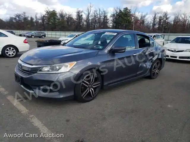2017 Honda Accord 1HGCR2F5XHA163537 — Copart auction photo 1