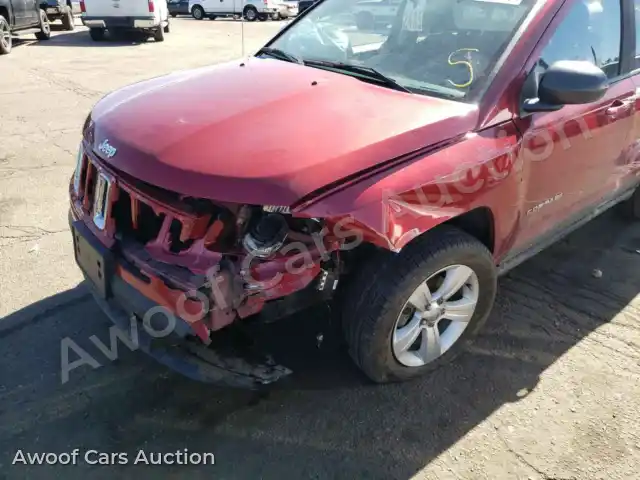 2014 Jeep Compass 1C4NJDBB3ED828536 — hoton gwanjo Copart na 9