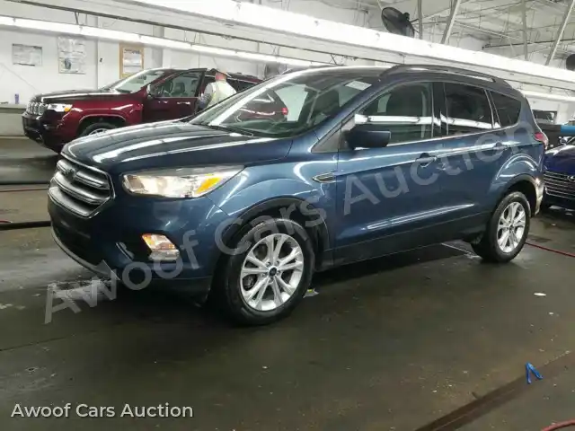 2018 Ford Escape 1FMCU0GD7JUB47786 — Manheim auction photo 1