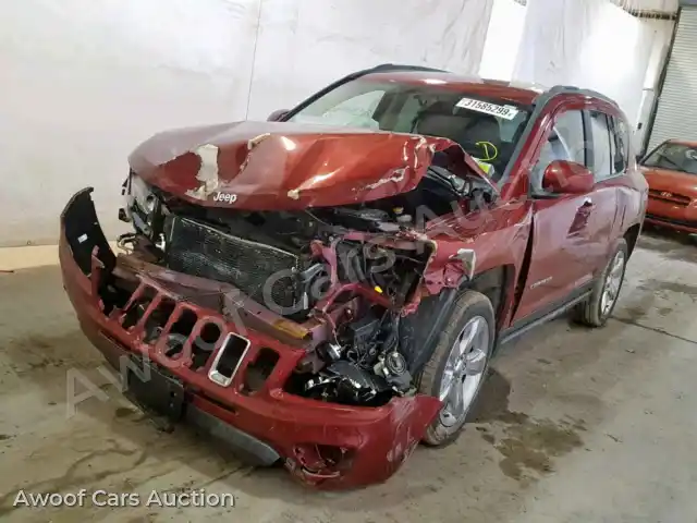 2014 Jeep Compass Latitude 1C4NJDEB7ED647001 — Copart auction photo 2