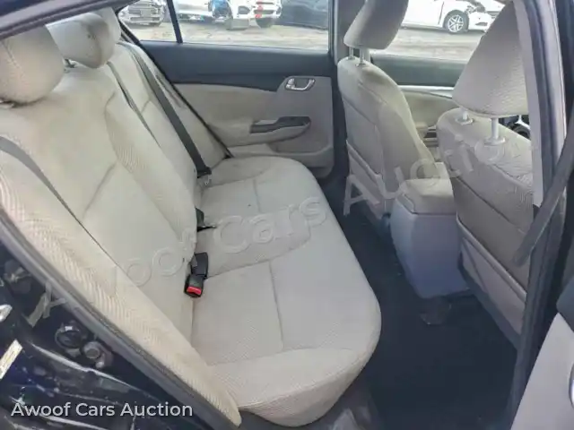 2013 Honda Civic 19XFB4F26DE000957 — Copart auction photo 10