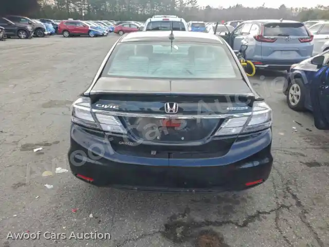 2013 Honda Civic 19XFB4F26DE000957 — Copart auction photo 6