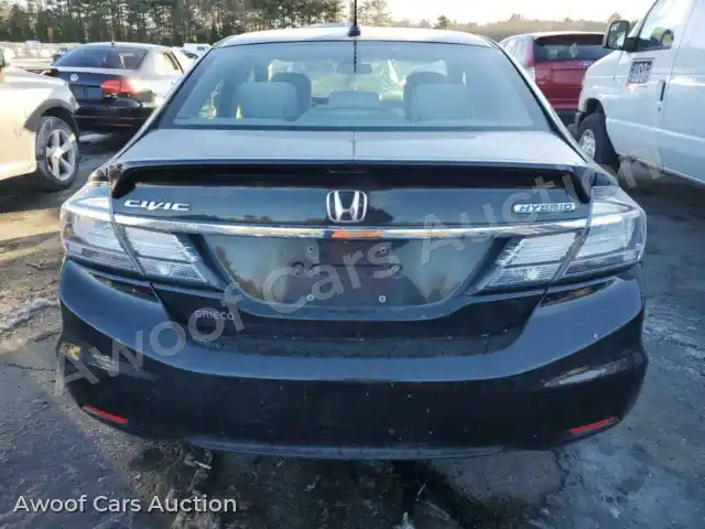 2013 Honda Civic 19XFB4F26DE000957 — Copart auction photo 6