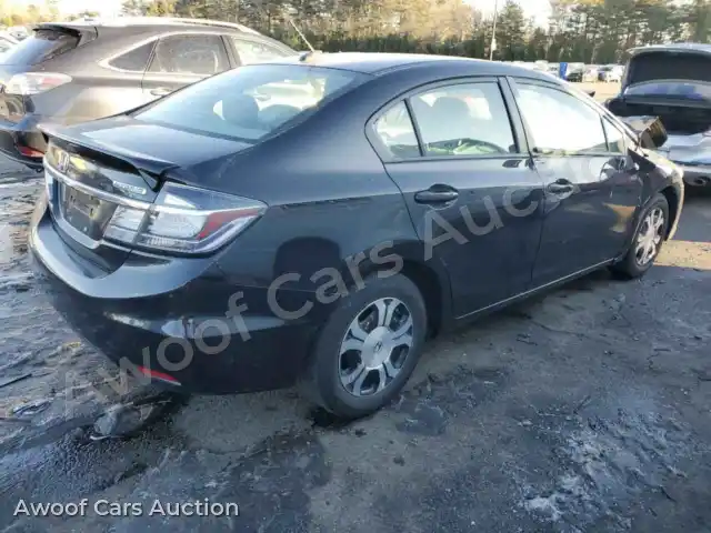 2013 Honda Civic 19XFB4F26DE000957 — Copart auction photo 3