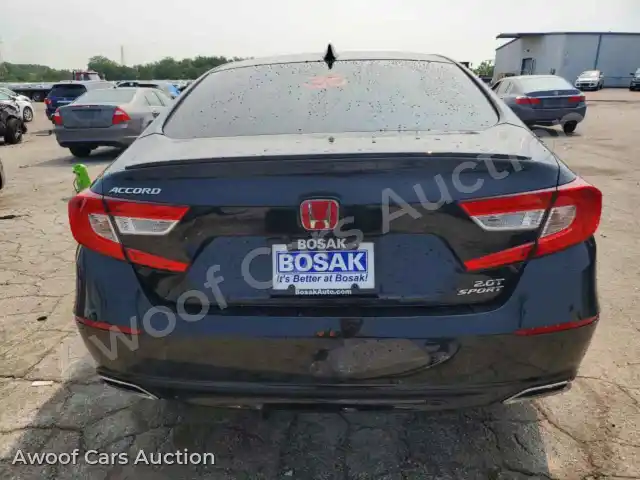 2021 Honda Accord 1HGCV2F39MA028683 — Copart auction photo 6