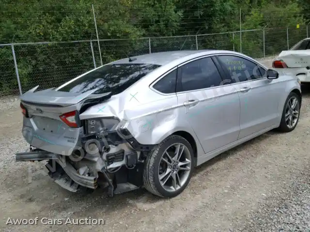 2014 Ford Fusion 3FA6P0K96ER168465 — Copart auction photo 4