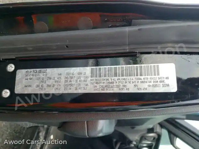 2018 Jeep Wrangler 1C4GJXAG2JW213997 — hoton gwanjo Copart na 10