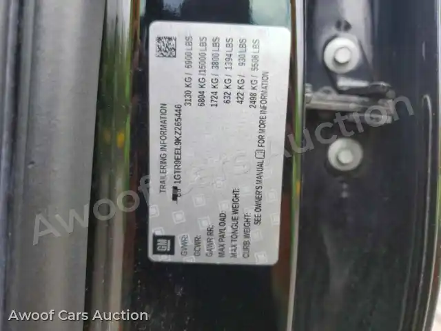 2019 GMC Sierra 1GTR9EEL9KZ265446 — Copart auction photo 12