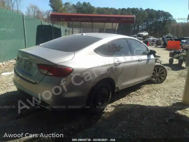 2016 Chrysler 200 1C3CCCBB8GN122594 — Iaai auction photo 4