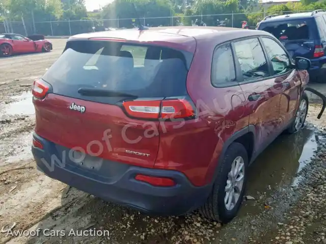 2015 Jeep Cherokee S 1C4PJLAB8FW506839 — Copart auction photo 4