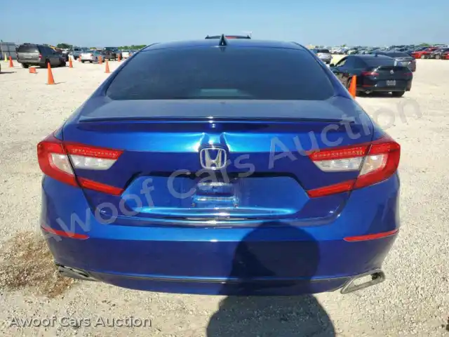 2021 Honda Accord 1HGCV1F36MA085773 — hoton gwanjo Copart na 6