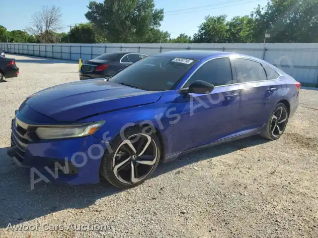2021 Honda Accord 1HGCV1F36MA085773 — hoton gwanjo Copart na 1