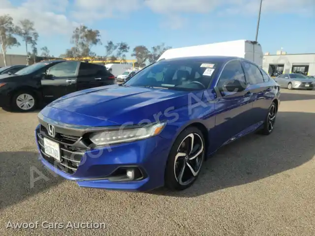 2021 Honda Accord 1HGCV1F36MA085773 — hoton gwanjo Manheim na 1