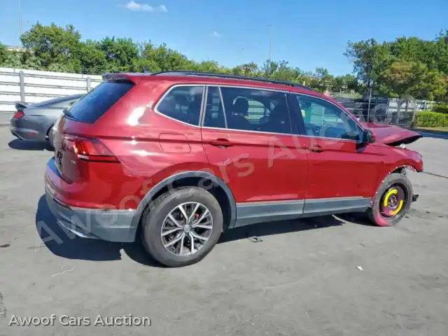 2018 Volkswagen Tiguan 3VV3B7AX3JM191375 — Copart auction photo 3