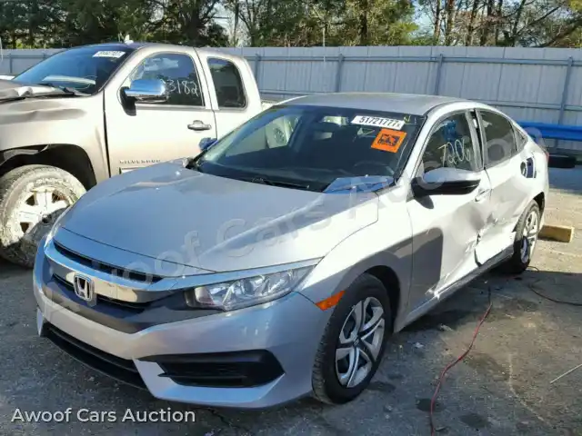2017 Honda Civic 19XFC2F50HE071363 — Copart auction photo 2