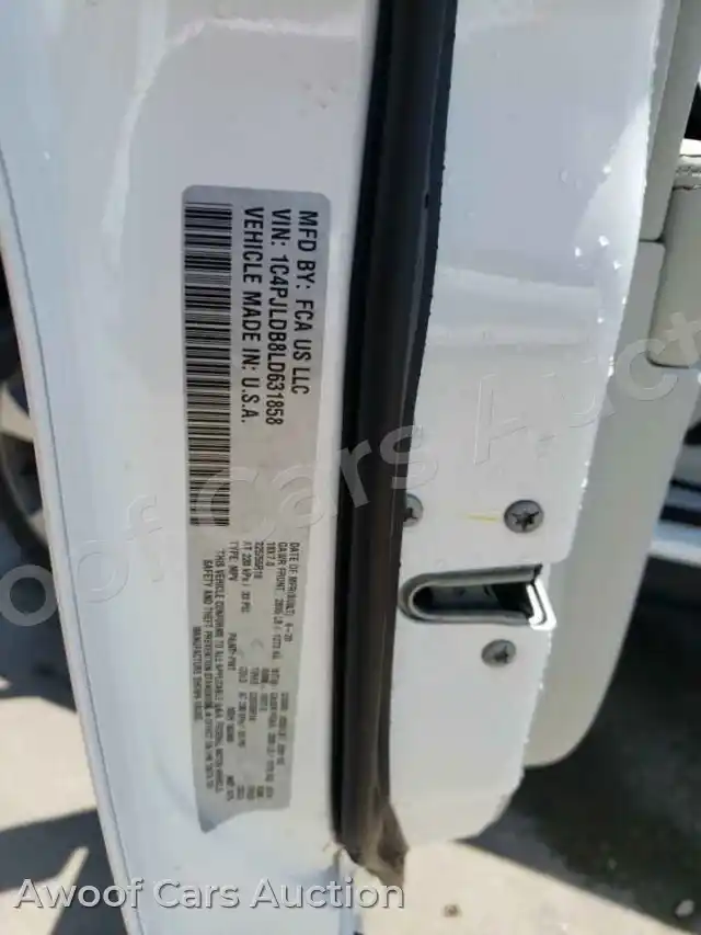 2020 Jeep Grand Cherokee 1C4PJLDB8LD631858 — photo 13 de la vente Copart
