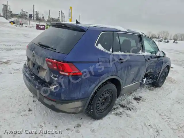 2021 Volkswagen Tiguan 3VV2B7AX3MM063718 — hoton gwanjo Copart na 3