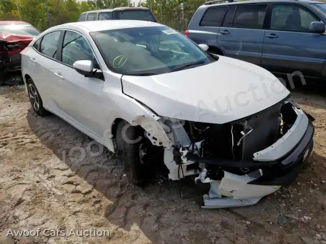 2019 Honda Civic 19XFC2F65KE036110 — photo 1 de la vente Copart