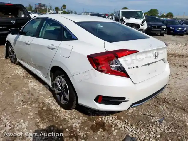 2019 Honda Civic 19XFC2F65KE036110 — photo 3 de la vente Copart