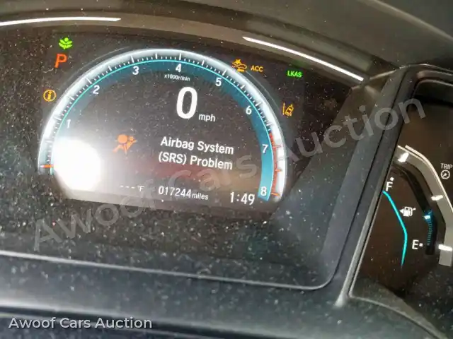 2019 Honda Civic 19XFC2F65KE036110 — photo 8 de la vente Copart
