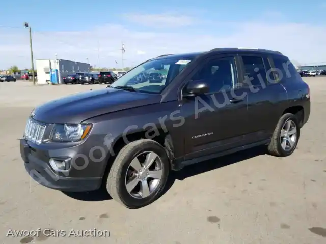 2017 Jeep Compass 1C4NJDEB6HD110219 — Manheim auction photo 1