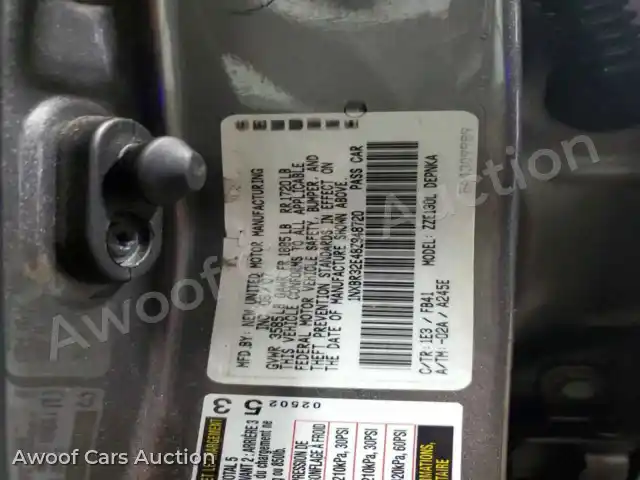 2008 Toyota Corolla 1NXBR32E48Z948720 — hoton gwanjo Copart na 12