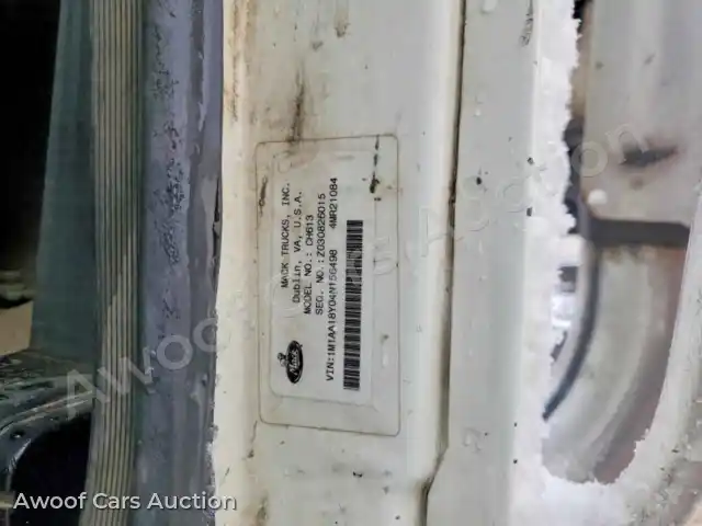 2004 Mack ALL Other 1M1AA18Y04N156498 — Copart auction photo 10