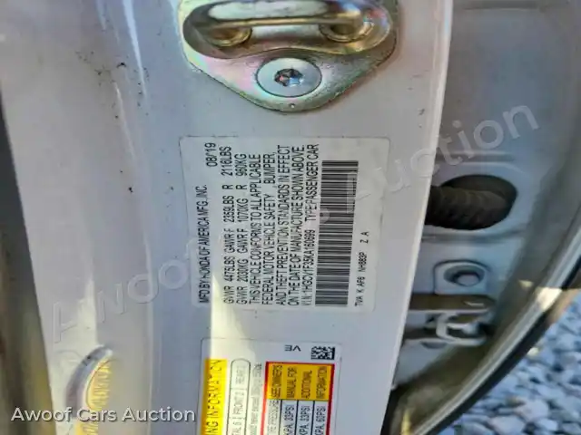 2019 Honda Accord 1HGCV1F35KA160699 — Copart auction photo 12