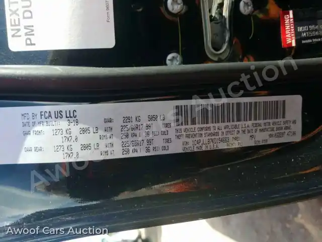 2019 Jeep Cherokee 1C4PJLLB7KD154663 — Copart auction photo 10