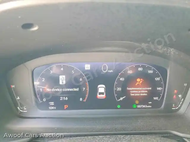 2025 Honda Accord 1HGCY1F20SA025547 — Copart auction photo 9