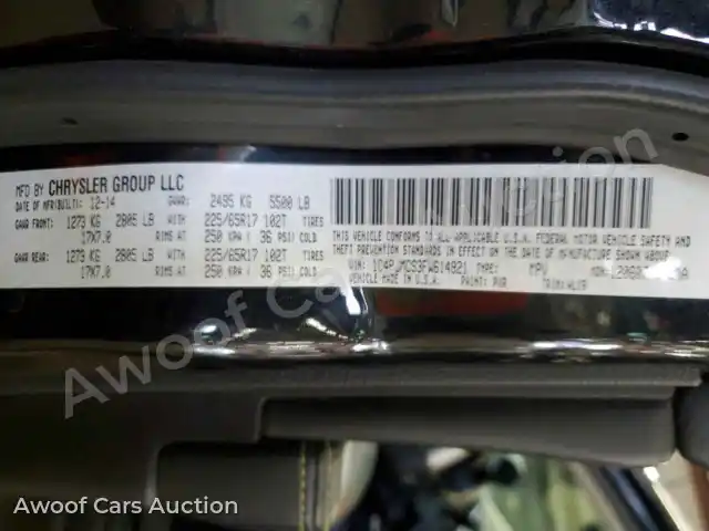 2015 Jeep Cherokee 1C4PJMCS3FW614921 — Copart auction photo 13