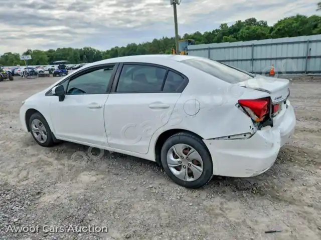 2014 Honda Civic 19XFB2F5XEE001089 — Copart auction photo 2