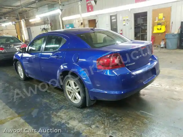 2012 Dodge Avenger 1C3CDZCB2CN314375 — Copart auction photo 3