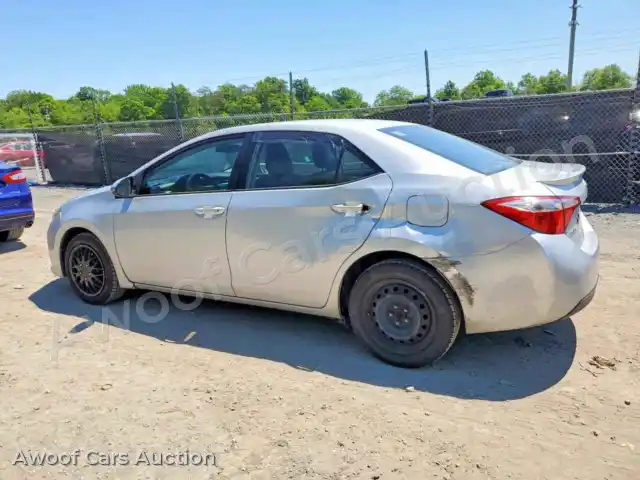 2015 Toyota Corolla 2T1BURHE5FC439470 — Copart auction photo 2