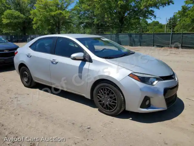 2015 Toyota Corolla 2T1BURHE5FC439470 — Copart auction photo 4