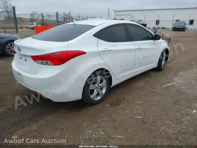 2012 Hyundai Elantra 5NPDH4AE6CH126222 — Iaai auction photo 4